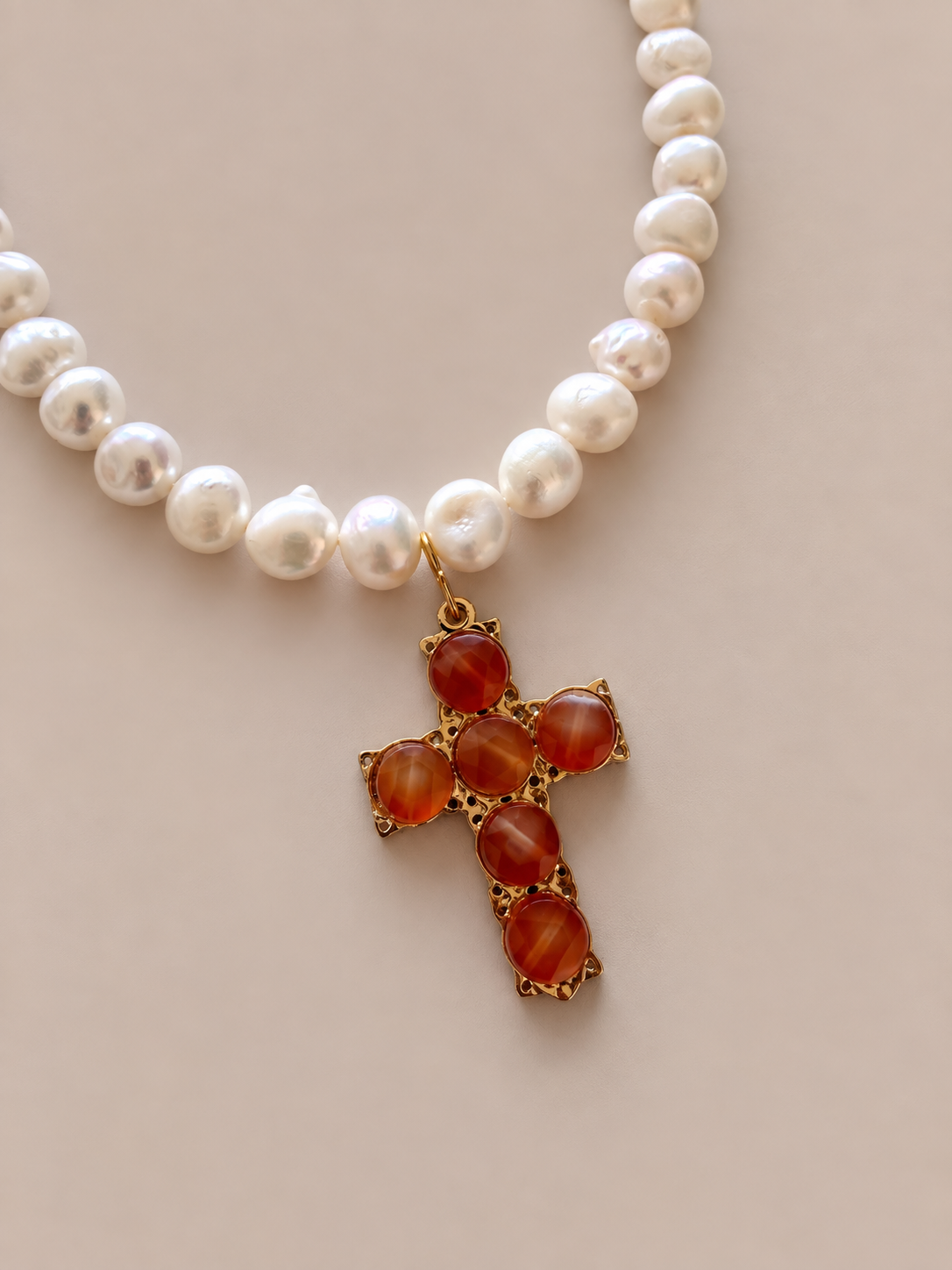 Cruz Ágata naranja - Imagen 3