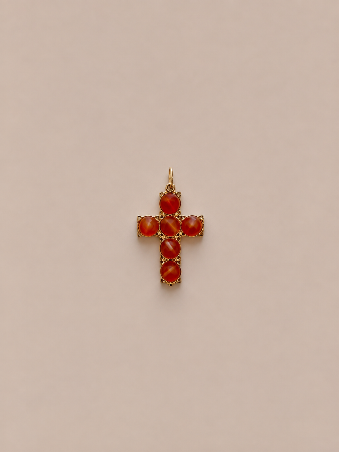 Cruz Ágata naranja