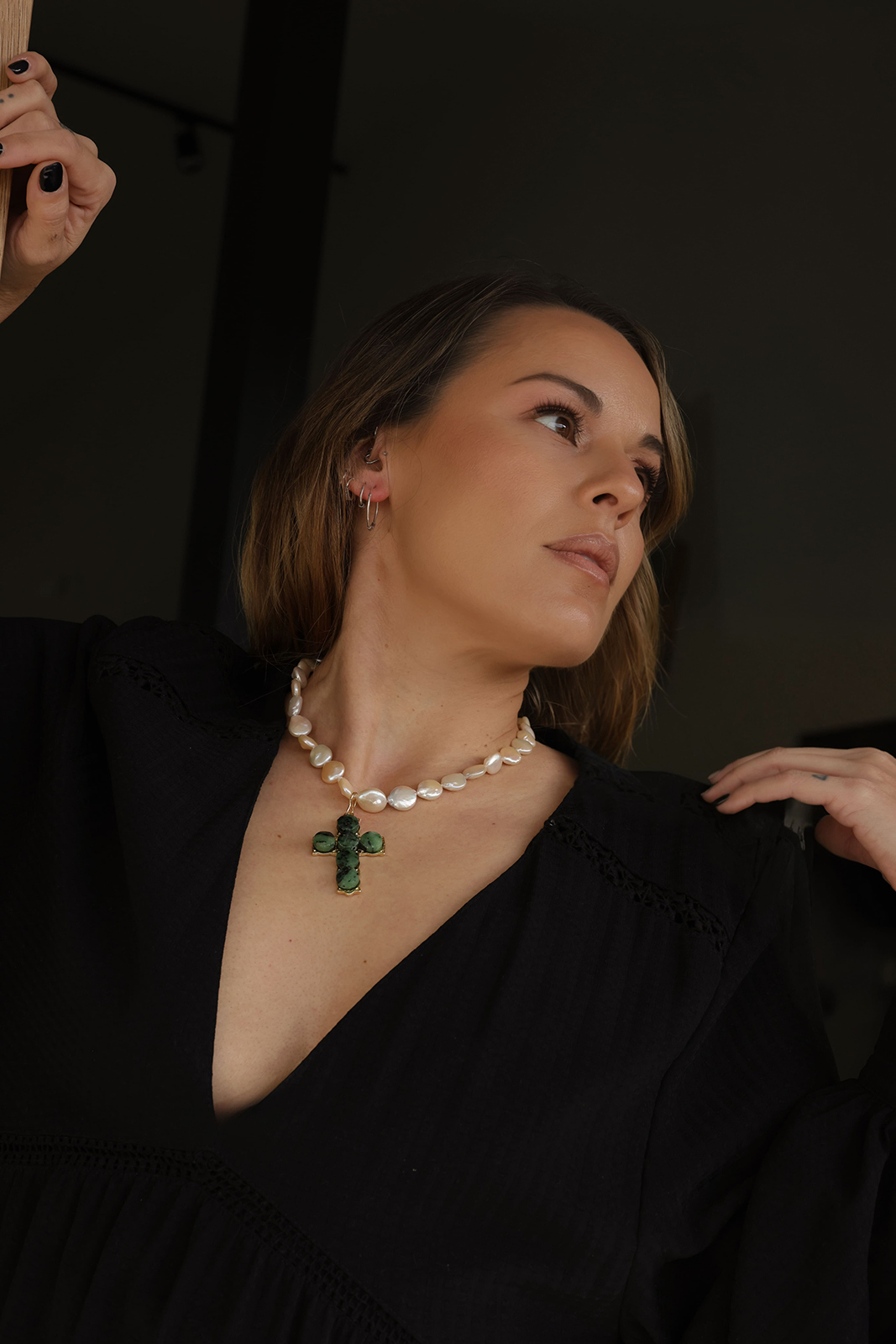 Cruz piedra Verde - Imagen 3